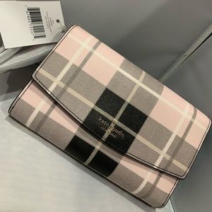 Plaid Kate Spade Crossbody bag